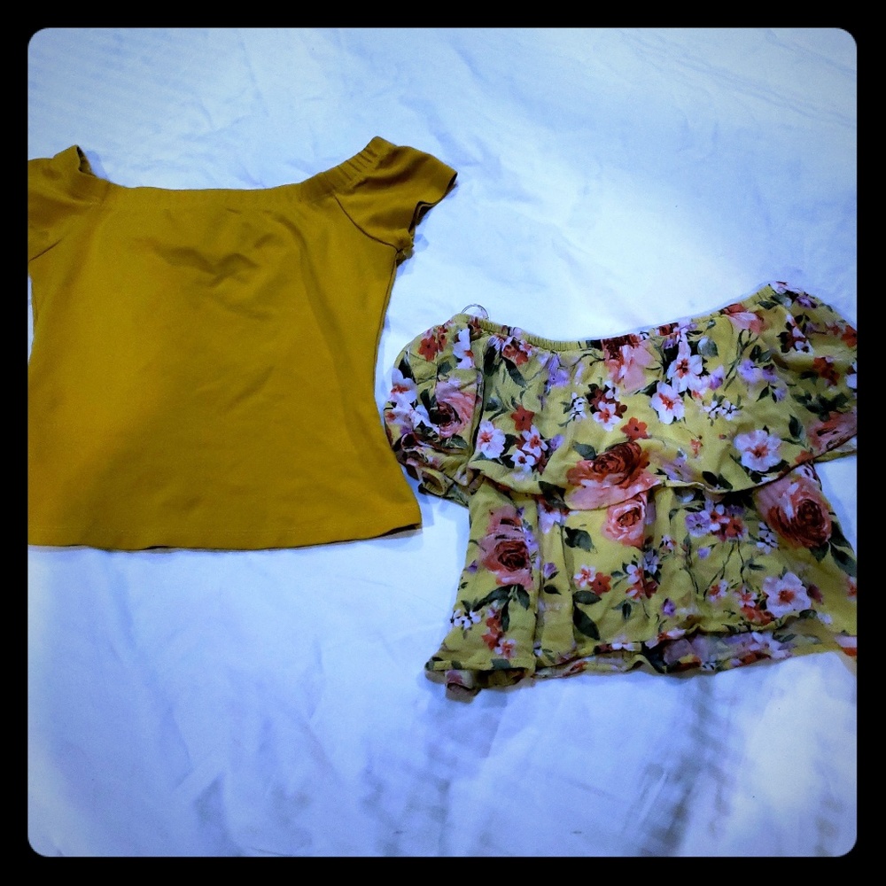 Two gorgeous feminine, yet sexy Women's shirts!